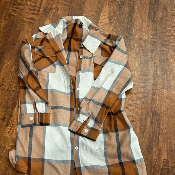 NWT UpCycled Graphic Flannel Fender Graphic Flannel size Medium - Picture 5 of 8